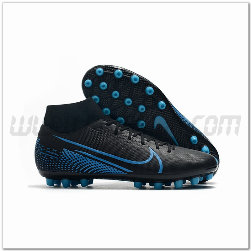 Nike Scarpe da Calcio Superfly 7 Academy CR7 AG Nero