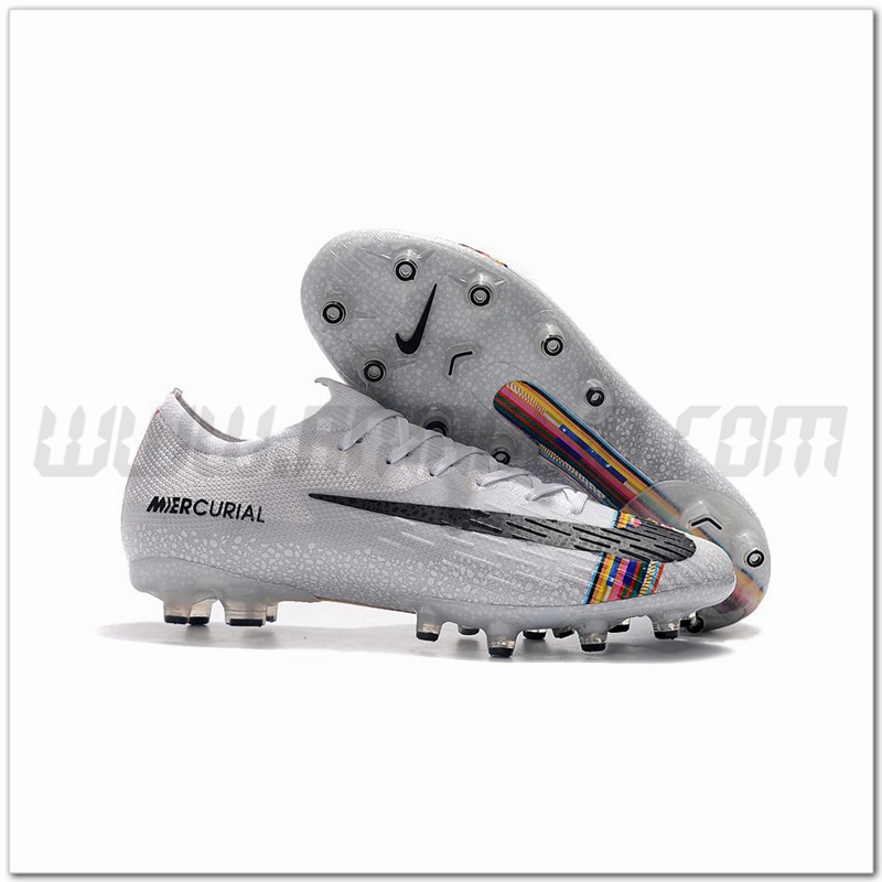 Nike Scarpe da Calcio Mercurial Vapor Fury VII Elite AG Bianco