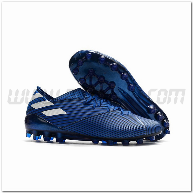 Adidas Scarpe da Calcio Nemeziz 19.1 AG Marines blu