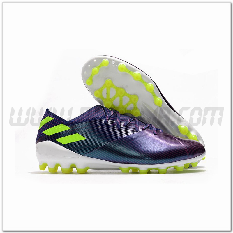 Adidas Scarpe da Calcio Nemeziz 19.1 AG Viola