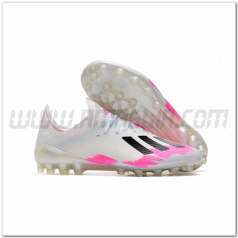 Adidas Scarpe da Calcio X 19.1 AG Bianco