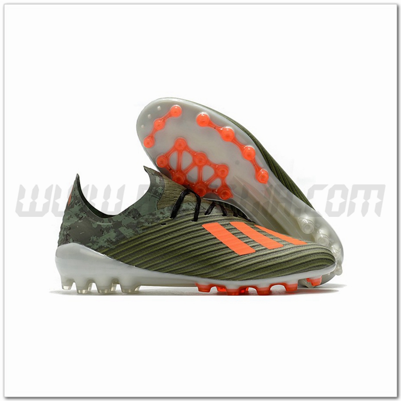 Adidas Scarpe da Calcio X 19.1 AG Verde