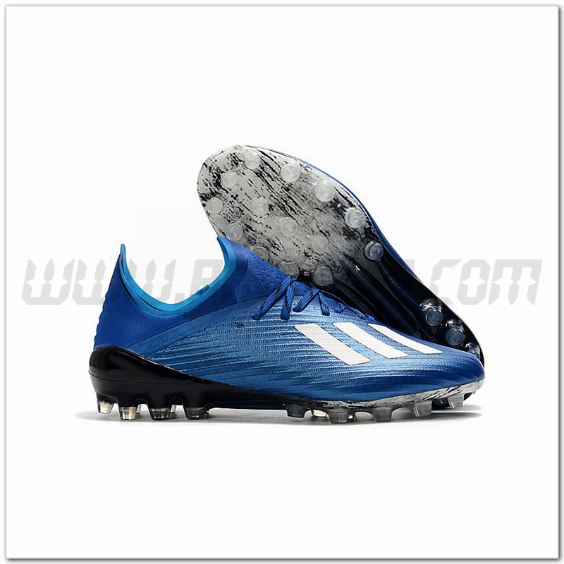 Adidas Scarpe da Calcio X 19.1 AG Blu