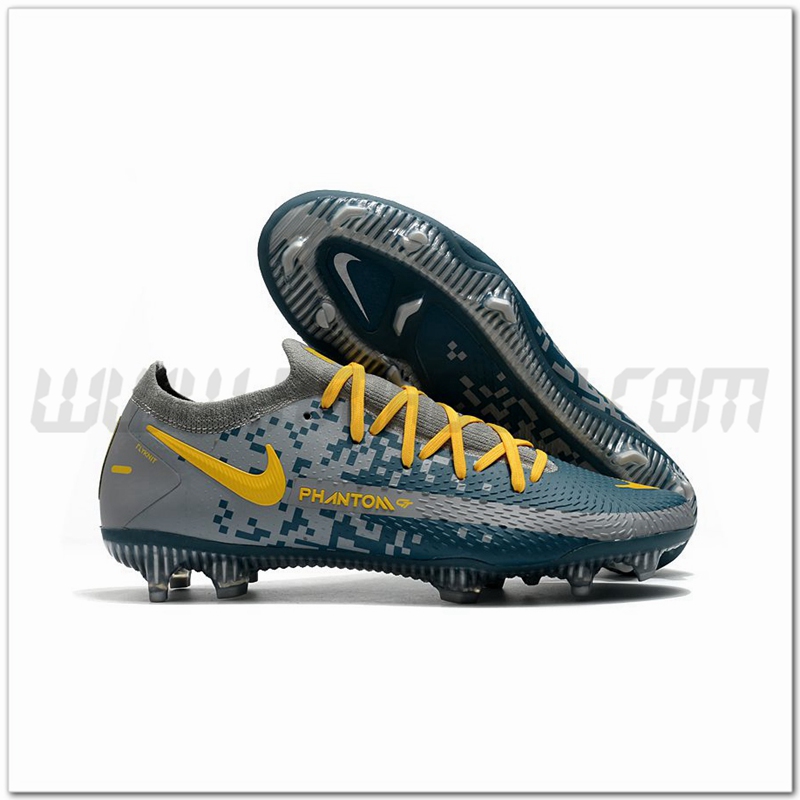 Nike Scarpe da Calcio Phantom GT Elite FG Grigio/Verde