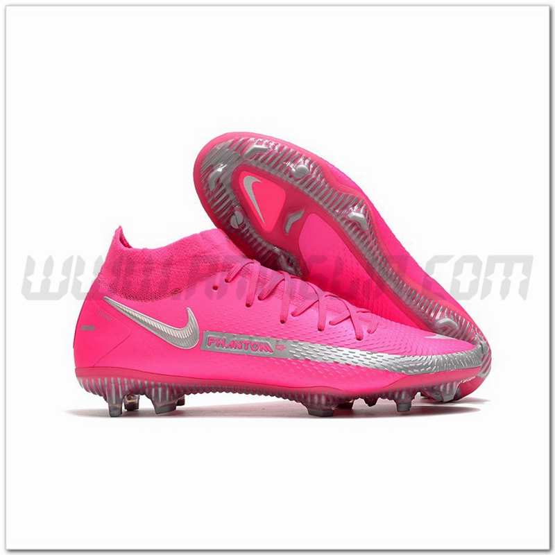 Nike Scarpe da Calcio Phantom GT Elite Dynamic Fit FG Rosa