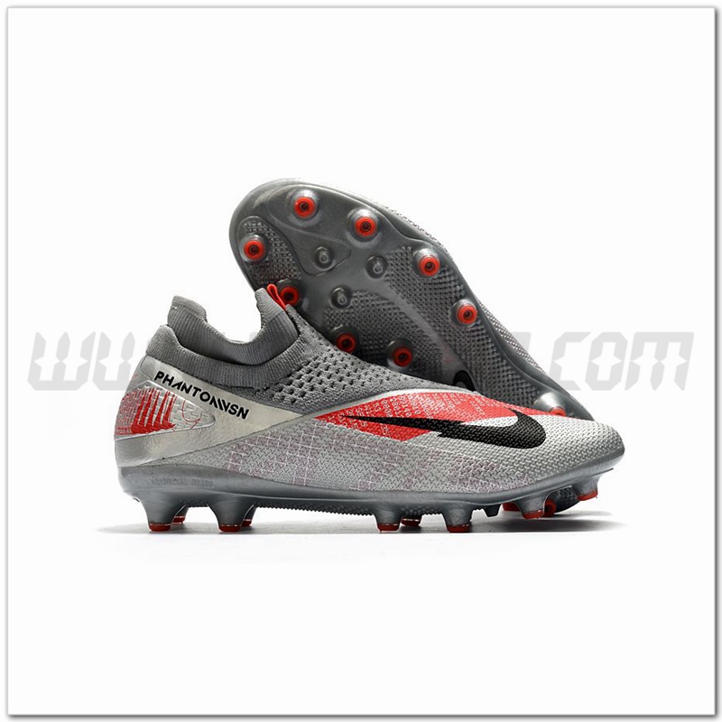 Nike Scarpe da Calcio Phantom VSN 2 Elite DF AG-PRO Grigio