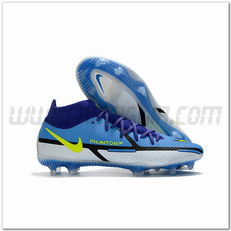 Nike Scarpe da Calcio Phantom GT2 Dynamic Fit Elite FG Blu