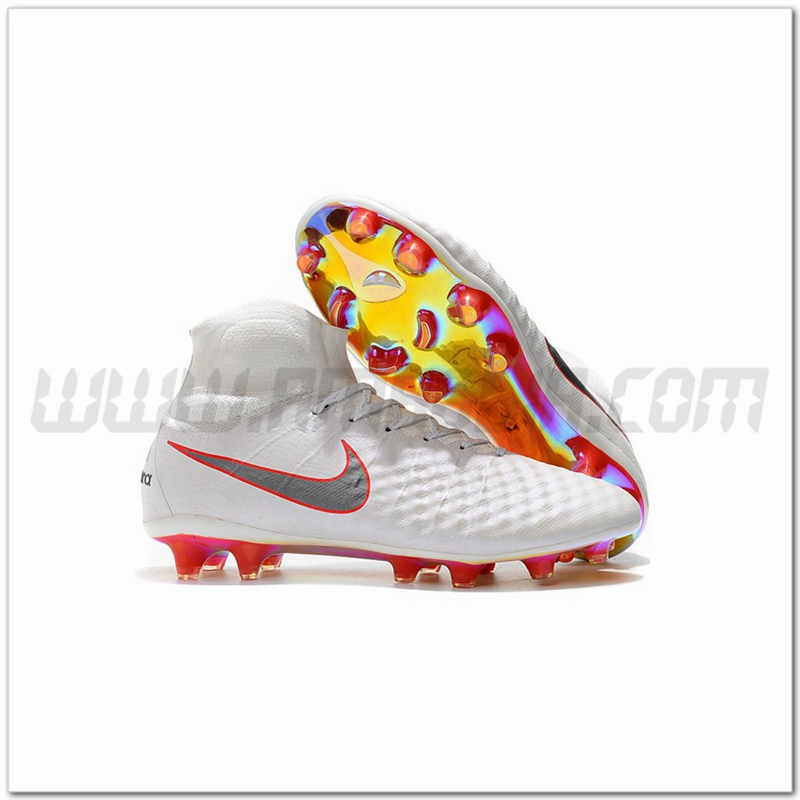 Nike Scarpe da Calcio Magista Obra II Bianco