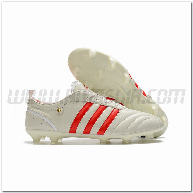 Adidas Scarpe da Calcio Adipure FG Bianco