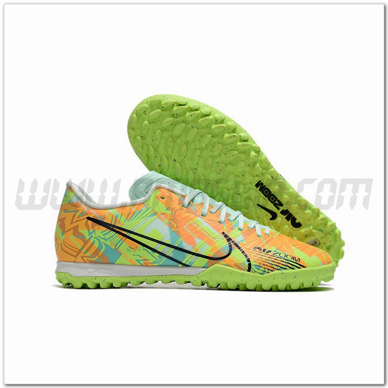 Nike Scarpe da Calcio Air Zoom Mercurial Vapor- XV Academy TF Verde