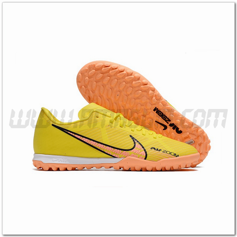 Nike Scarpe da Calcio Air Zoom Mercurial Vapor- XV Academy TF Giallo