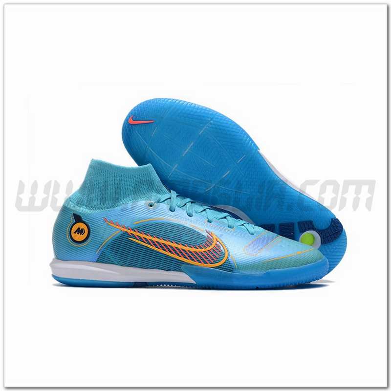 Nike Scarpe da Calcio Mercurial Superfly 9 Elite IC Blu
