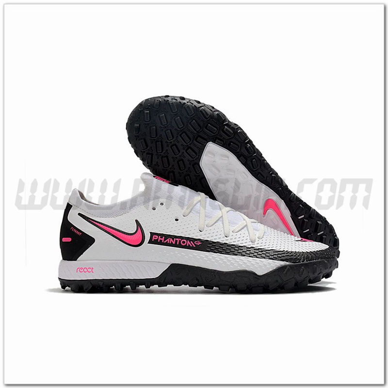 Nike Scarpe da Calcio Phantom GT Pro TF Bianco
