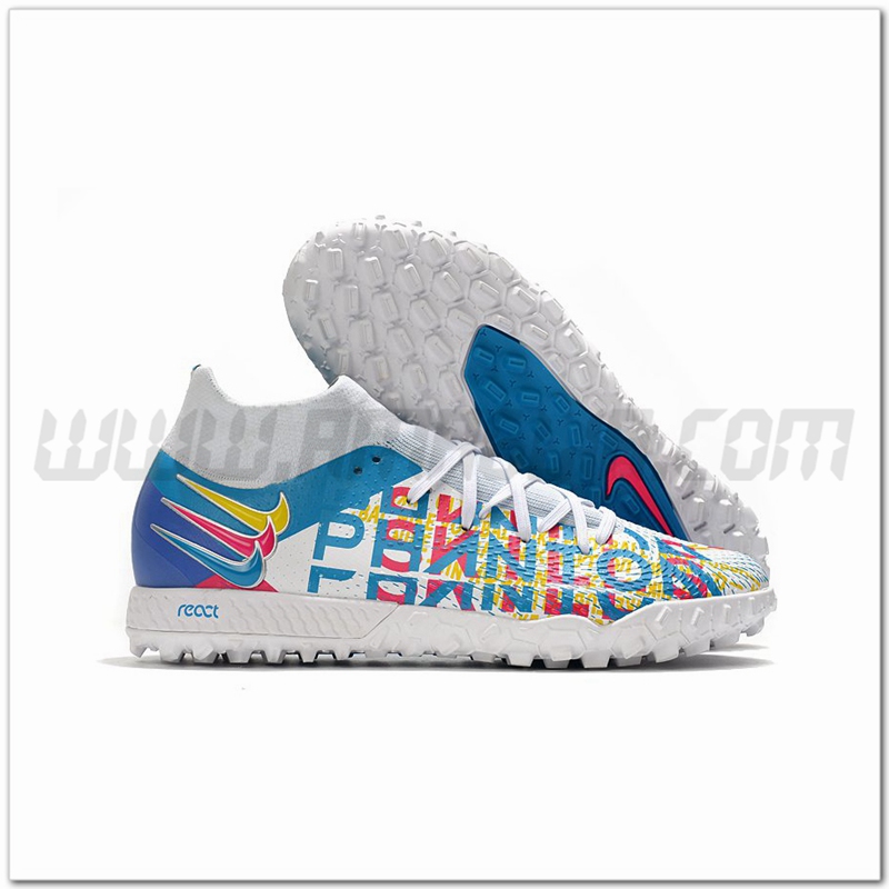 Nike Scarpe da Calcio Phantom GT Pro TF Giallo/Rosa/Blu