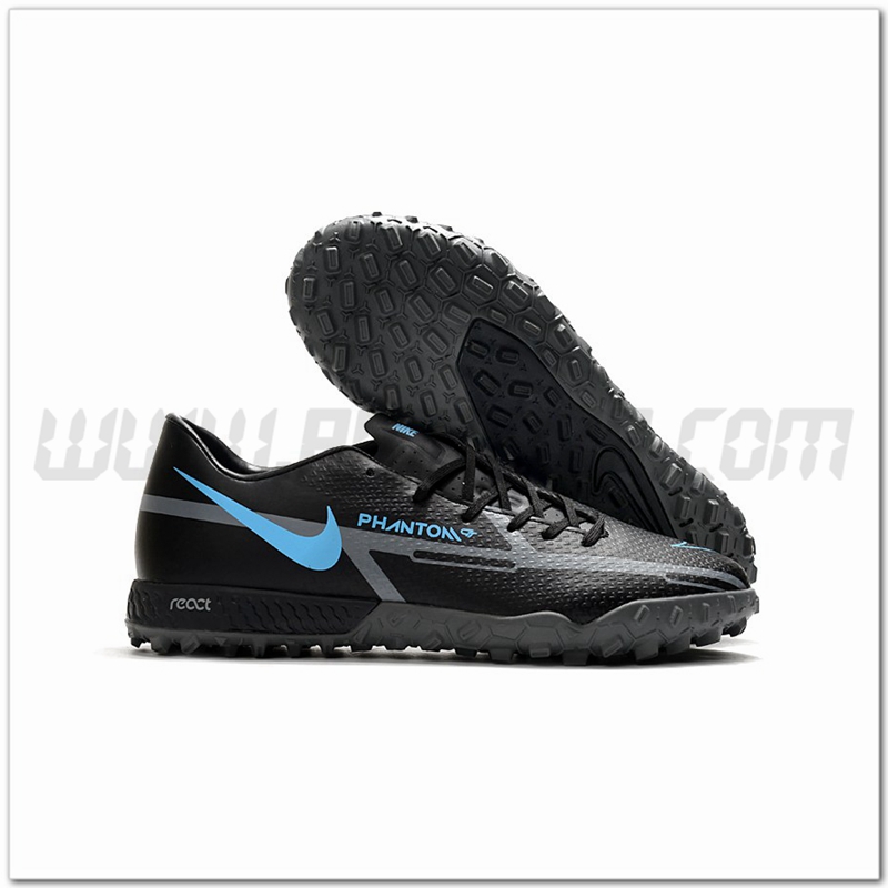Nike Scarpe da Calcio React Phantom GT2 Pro TF Nero