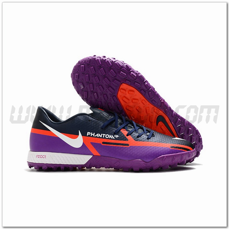 Nike Scarpe da Calcio React Phantom GT2 Pro TF Viola
