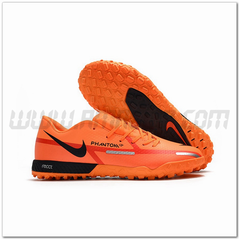 Nike Scarpe da Calcio React Phantom GT2 Pro TF Arancia