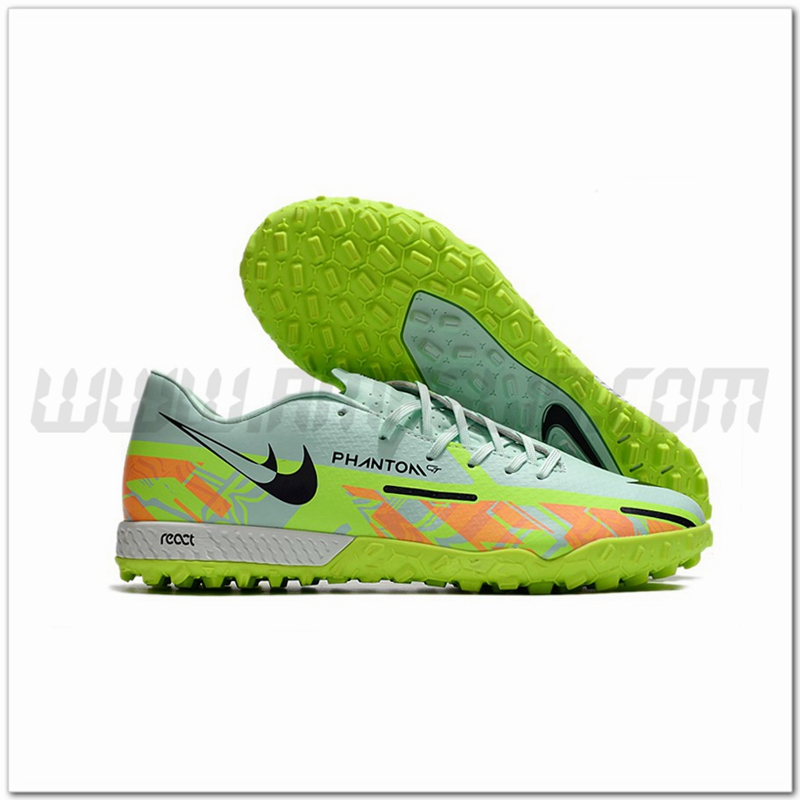 Nike Scarpe da Calcio React Phantom GT2 Pro TF Verde