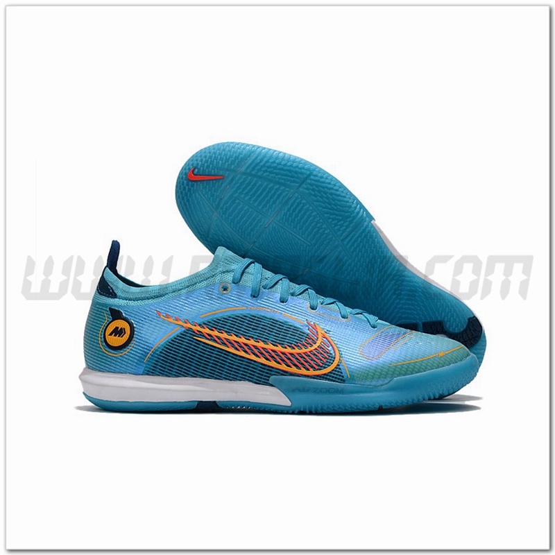 Nike Scarpe da Calcio Vapor 14 Elite IC Azzurro