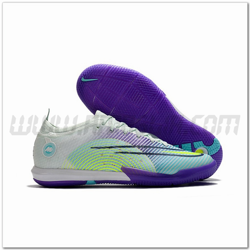 Nike Scarpe da Calcio Vapor 14 Elite IC Viola/Verde