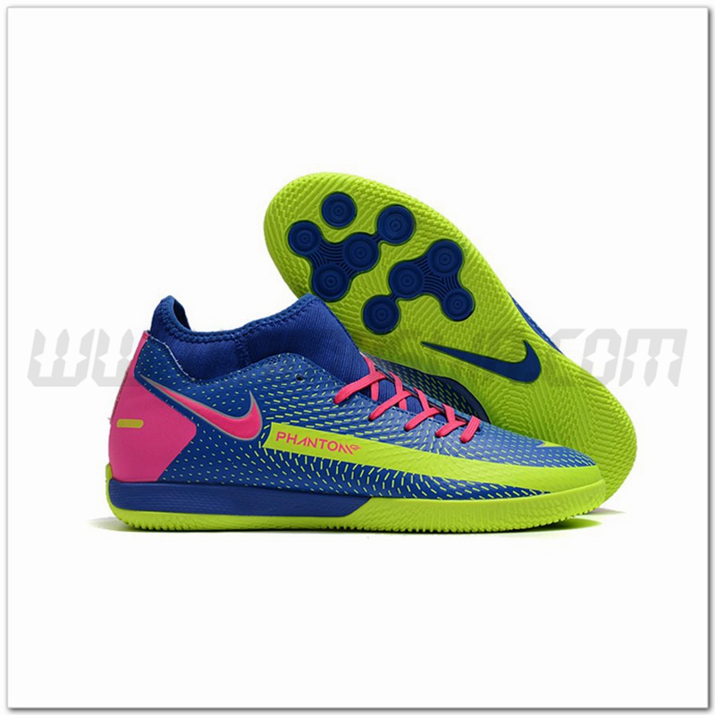 Nike Scarpe da Calcio Phantom GT Academy Dynamic Fit IC Blu