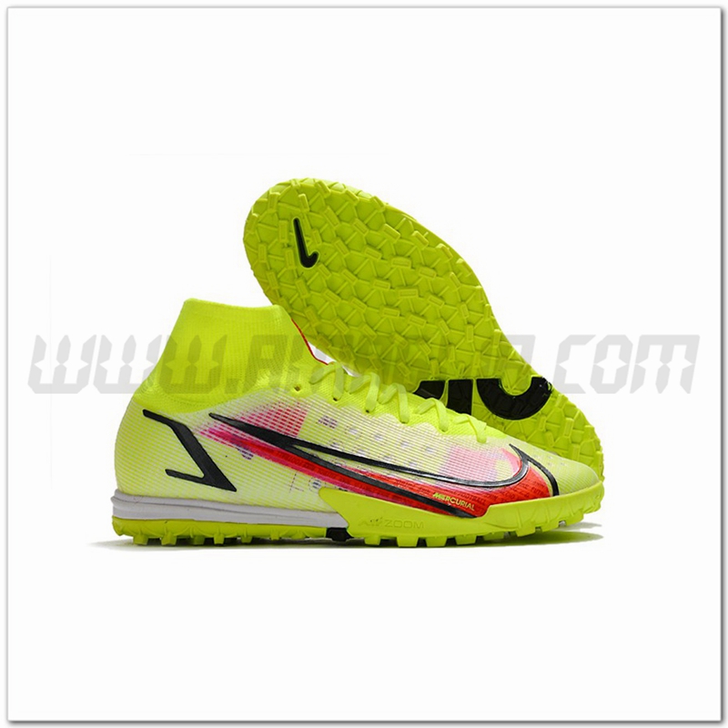 Nike Scarpe da Calcio Mercurial Superfly 9 Elite TF Giallo