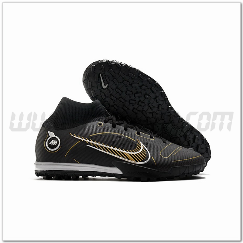 Nike Scarpe da Calcio Mercurial Superfly 9 Elite TF Nero