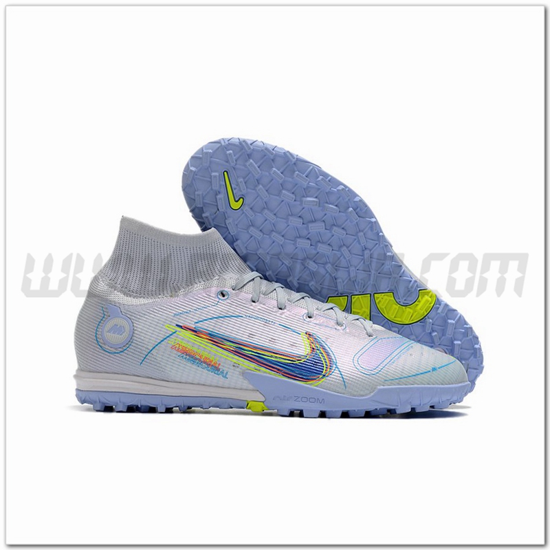 Nike Scarpe da Calcio Mercurial Superfly 9 Elite TF Grigio