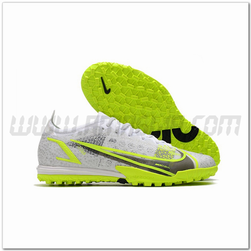 Nike Scarpe da Calcio Vapor 14 Elite TF Bianco