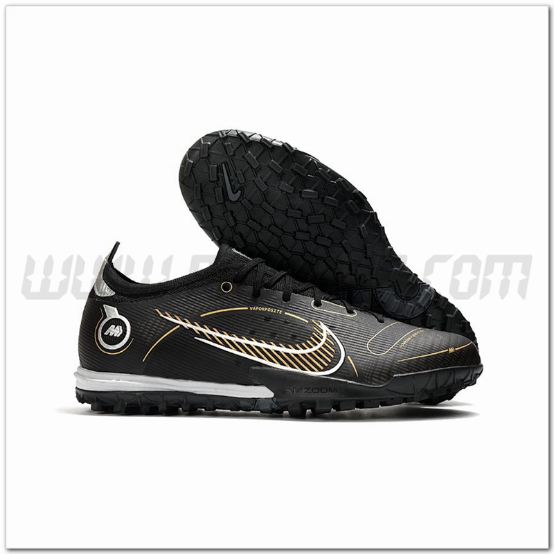 Nike Scarpe da Calcio Vapor 14 Elite TF Nero