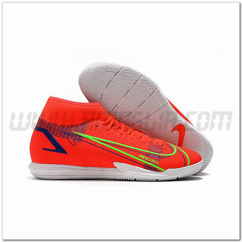 Nike Scarpe da Calcio Mercurial Superfly VIII Academy IC Rosso