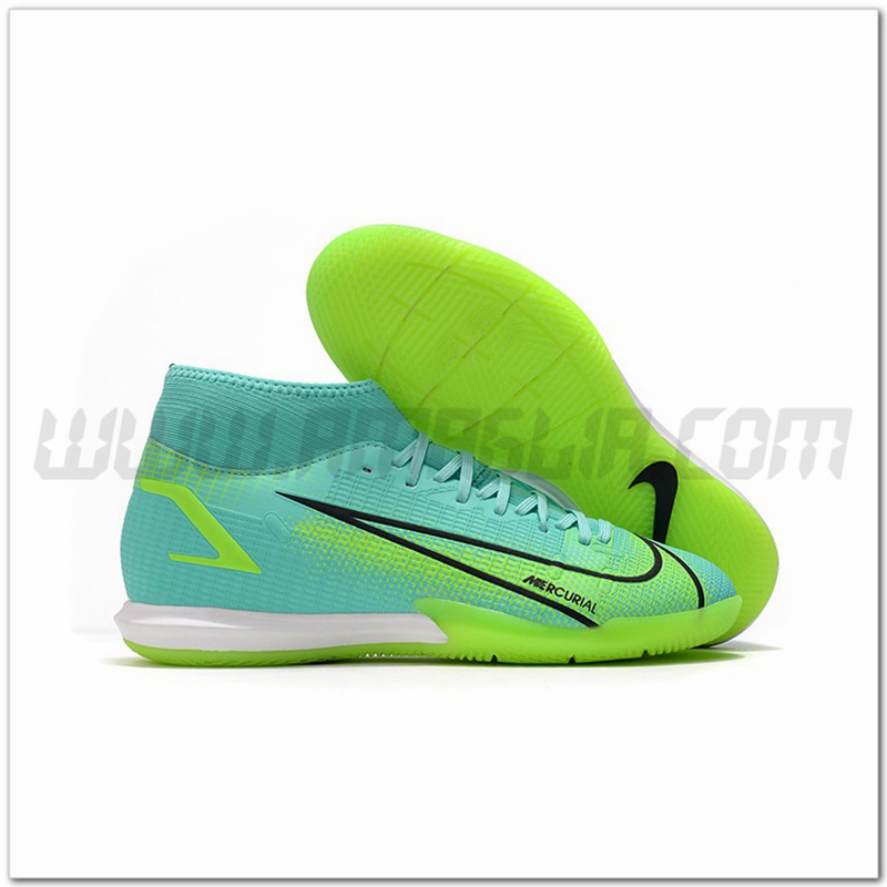 Nike Scarpe da Calcio Mercurial Superfly VIII Academy IC Verde