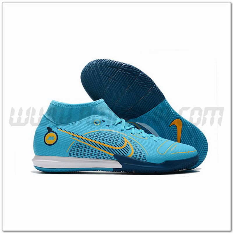 Nike Scarpe da Calcio Mercurial Superfly VIII Academy IC Azzurro