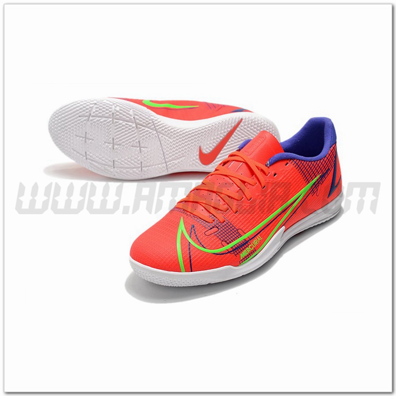 Nike Scarpe da Calcio Vapor 14 Academy IC Rosso