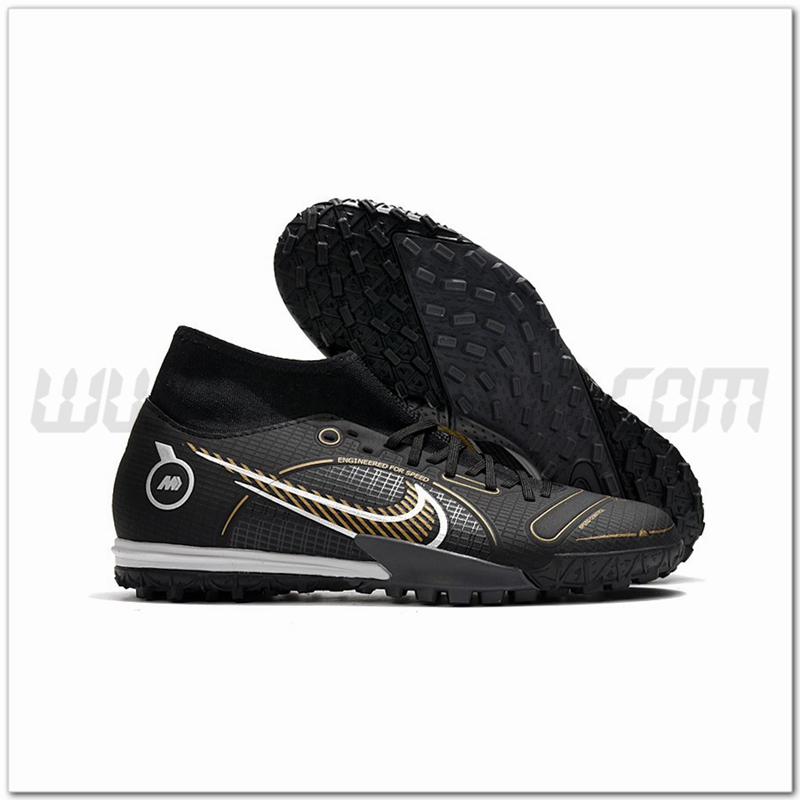 Nike Scarpe da Calcio Superfly 8 Academy TF Nero