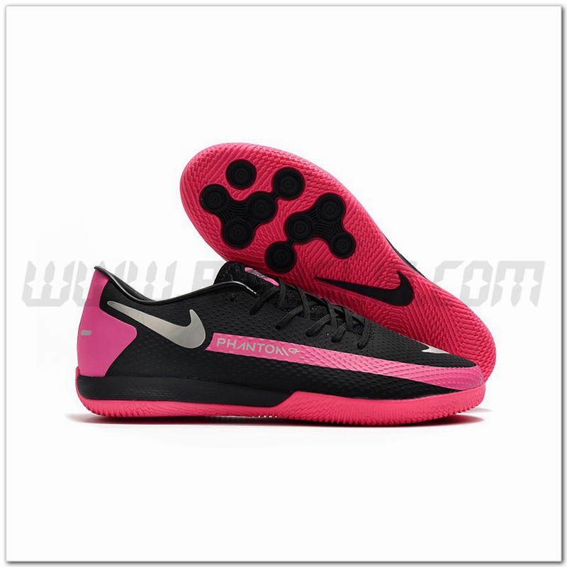 Nike Scarpe da Calcio React Phantom GT Pro IC Nero