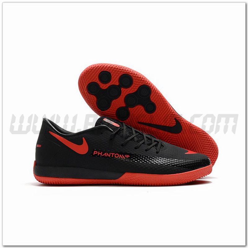 Nike Scarpe da Calcio React Phantom GT Pro IC Nero