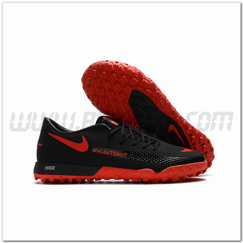 Nike Scarpe da Calcio React Phantom GT Pro TF Nero
