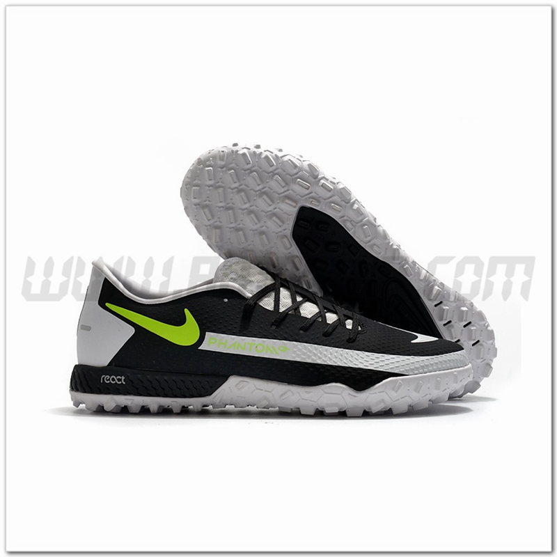 Nike Scarpe da Calcio React Phantom GT Pro TF Nero
