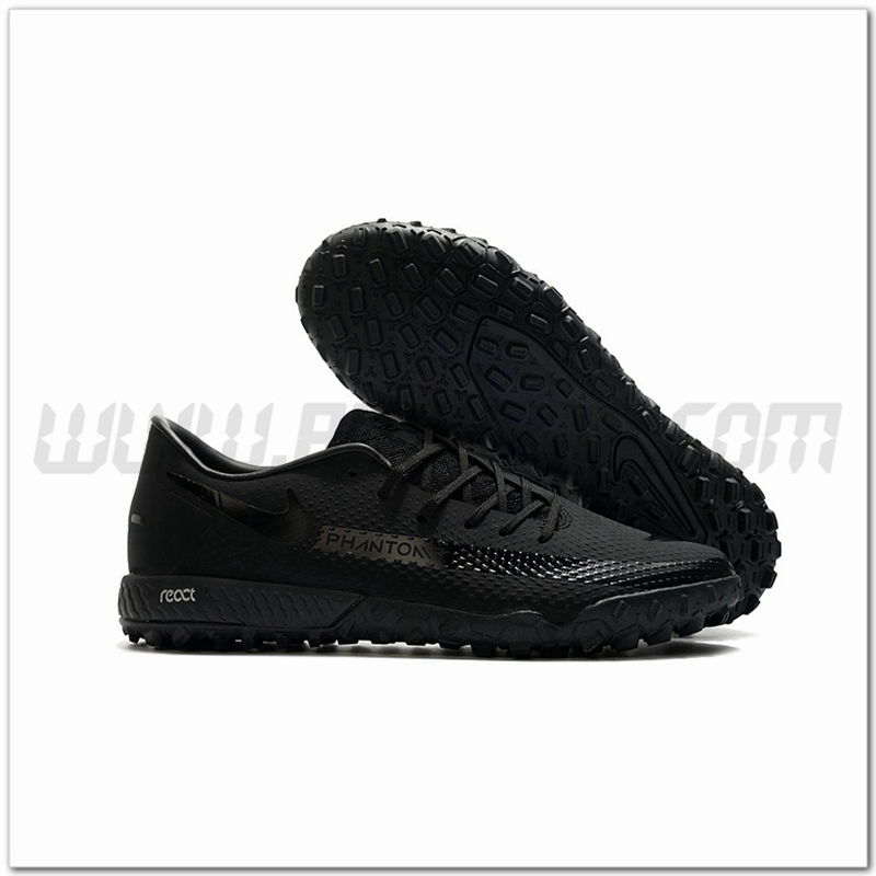 Nike Scarpe da Calcio React Phantom GT Pro TF Nero