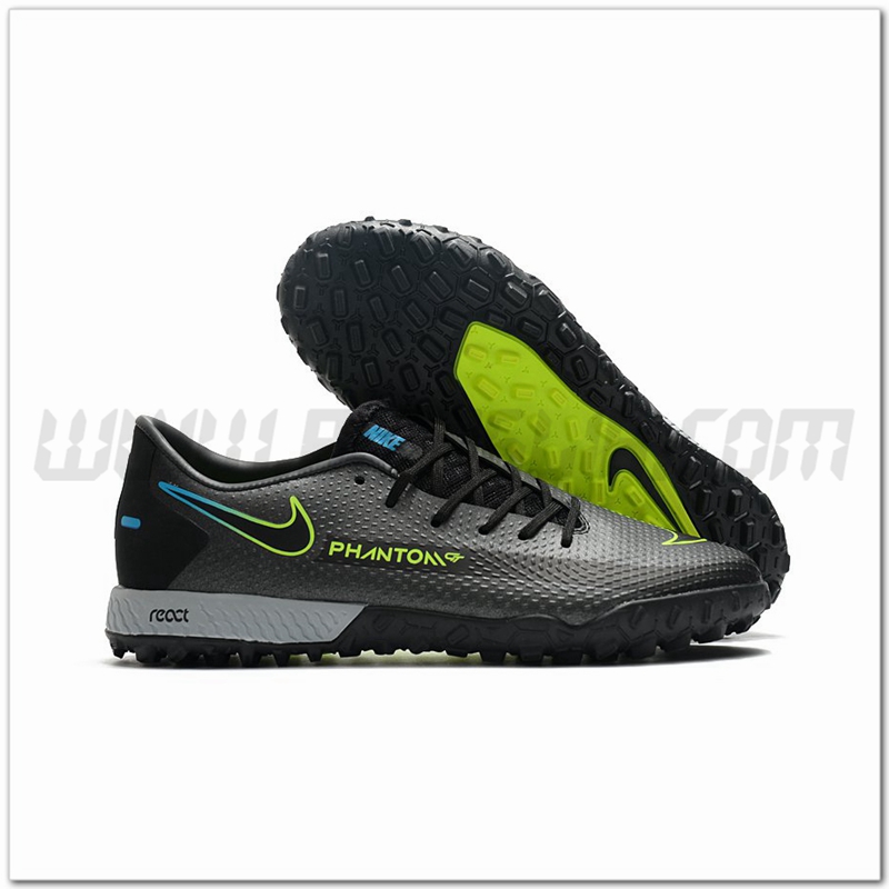 Nike Scarpe da Calcio React Phantom GT Pro TF Nero
