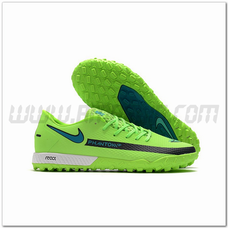 Nike Scarpe da Calcio React Phantom GT Pro TF Verde