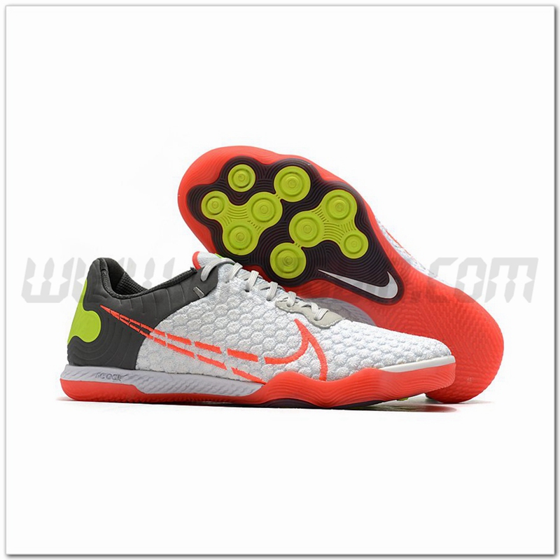 Nike Scarpe da Calcio Reactgato IC Bianco