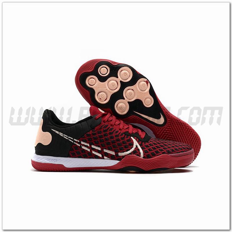 Nike Scarpe da Calcio Reactgato IC Rosso/Nero