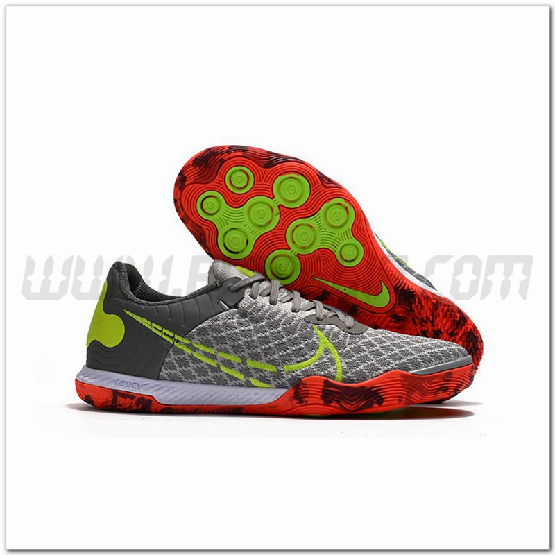 Nike Scarpe da Calcio Reactgato IC Grigio