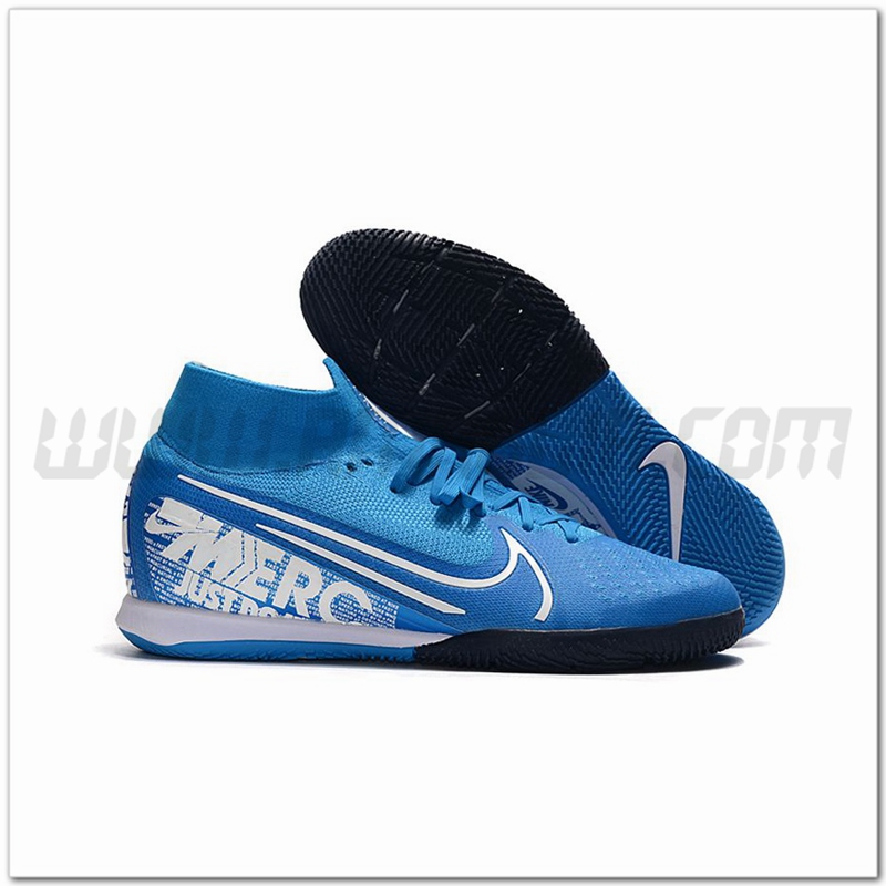 Nike Scarpe da Calcio Mercurial Superfly 7 Elite MDS IC Blu