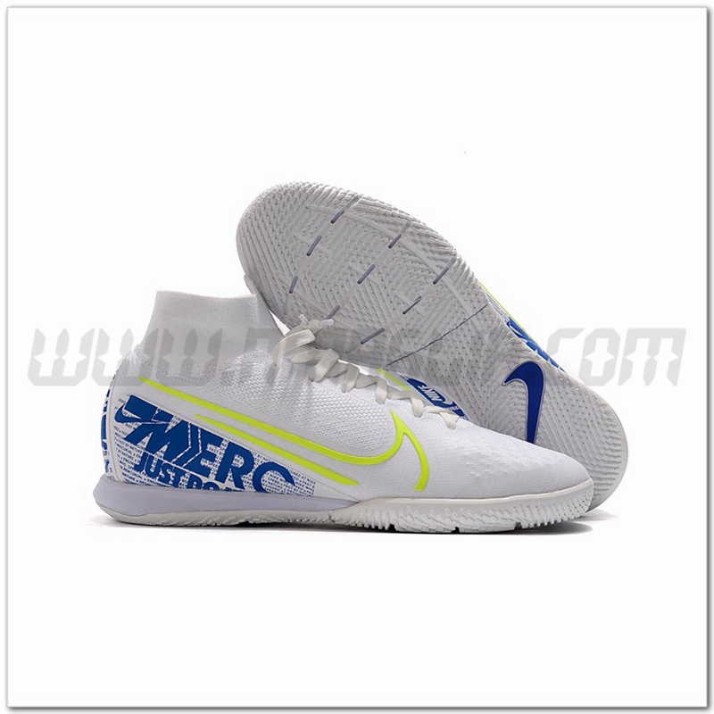 Nike Scarpe da Calcio Mercurial Superfly 7 Elite MDS IC Bianco