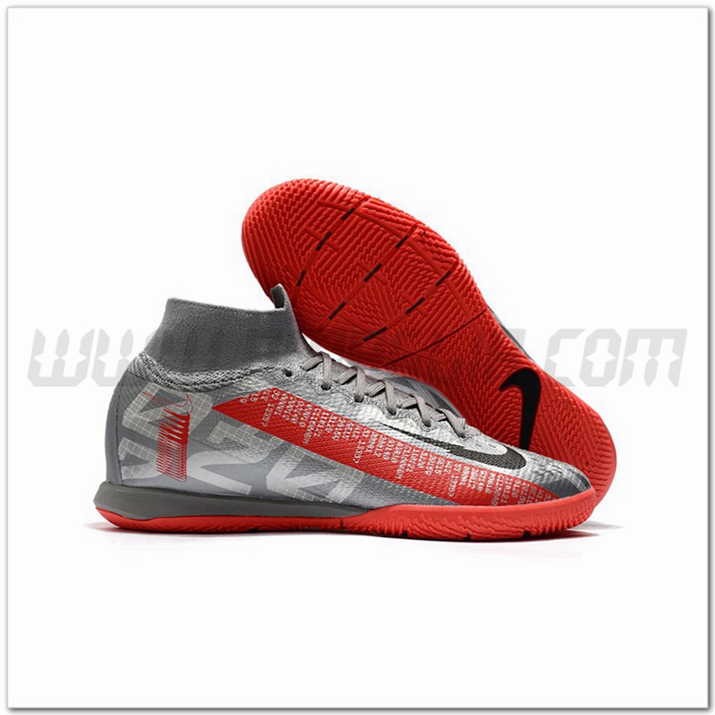 Nike Scarpe da Calcio Mercurial Superfly 7 Elite MDS IC Grigio
