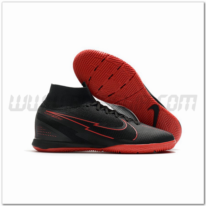 Nike Scarpe da Calcio Mercurial Superfly 7 Elite MDS IC Nero