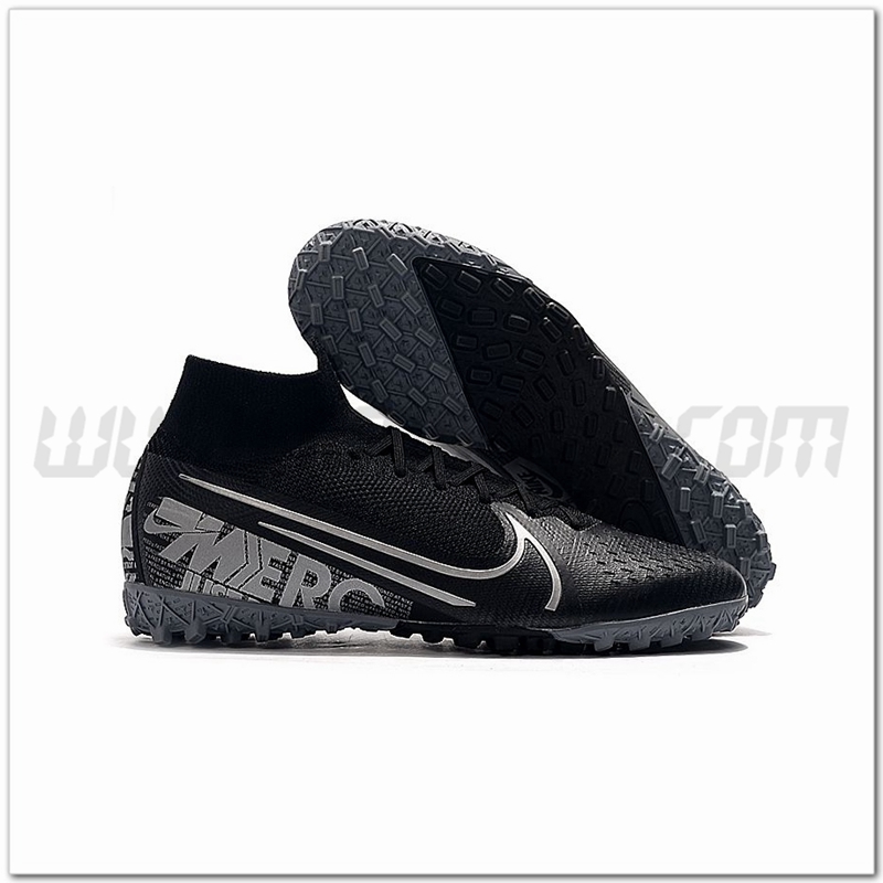 Nike Scarpe da Calcio Mercurial Superfly 7 Elite MDS TF Nero